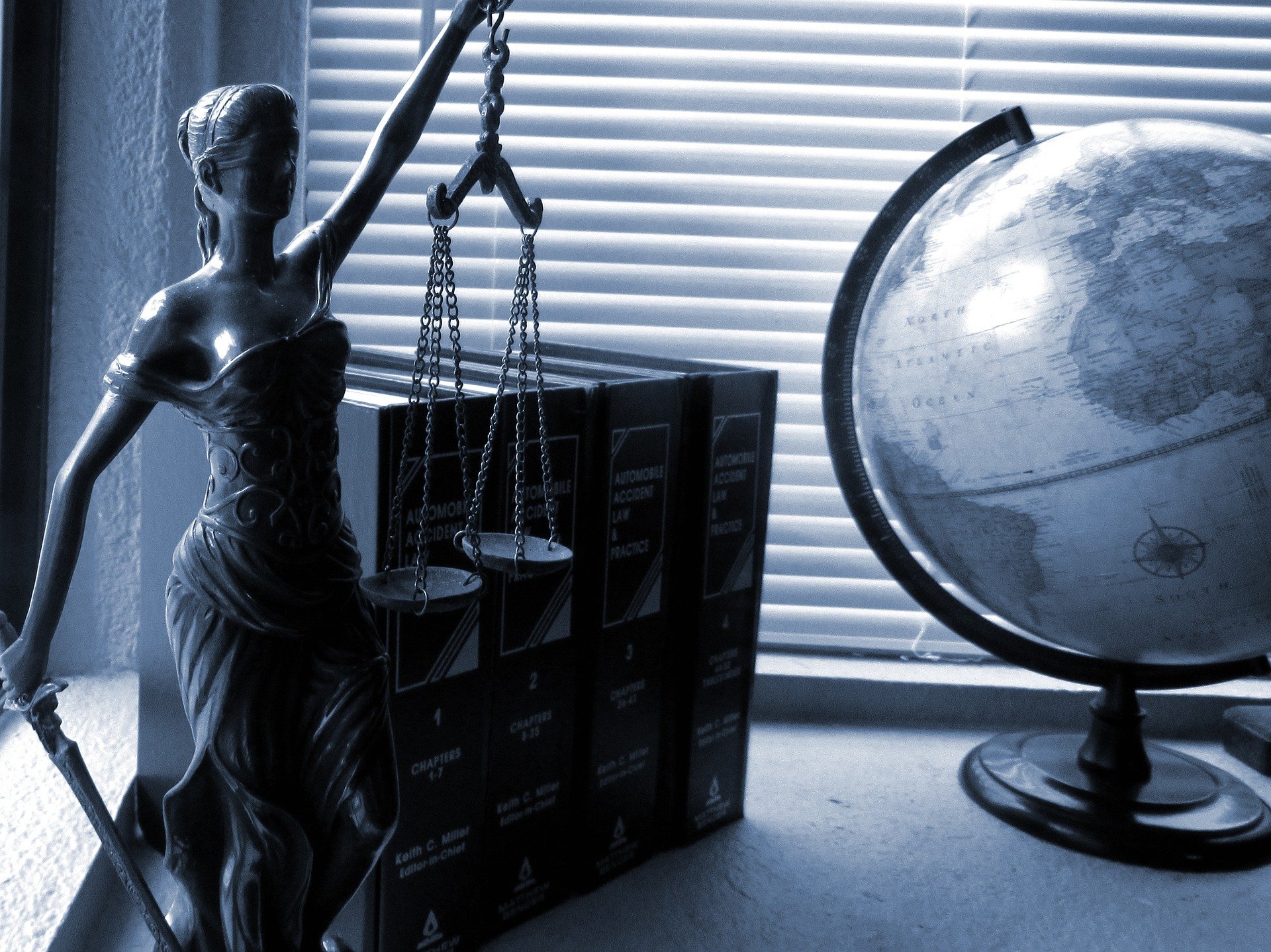 Lady Justice with Globe